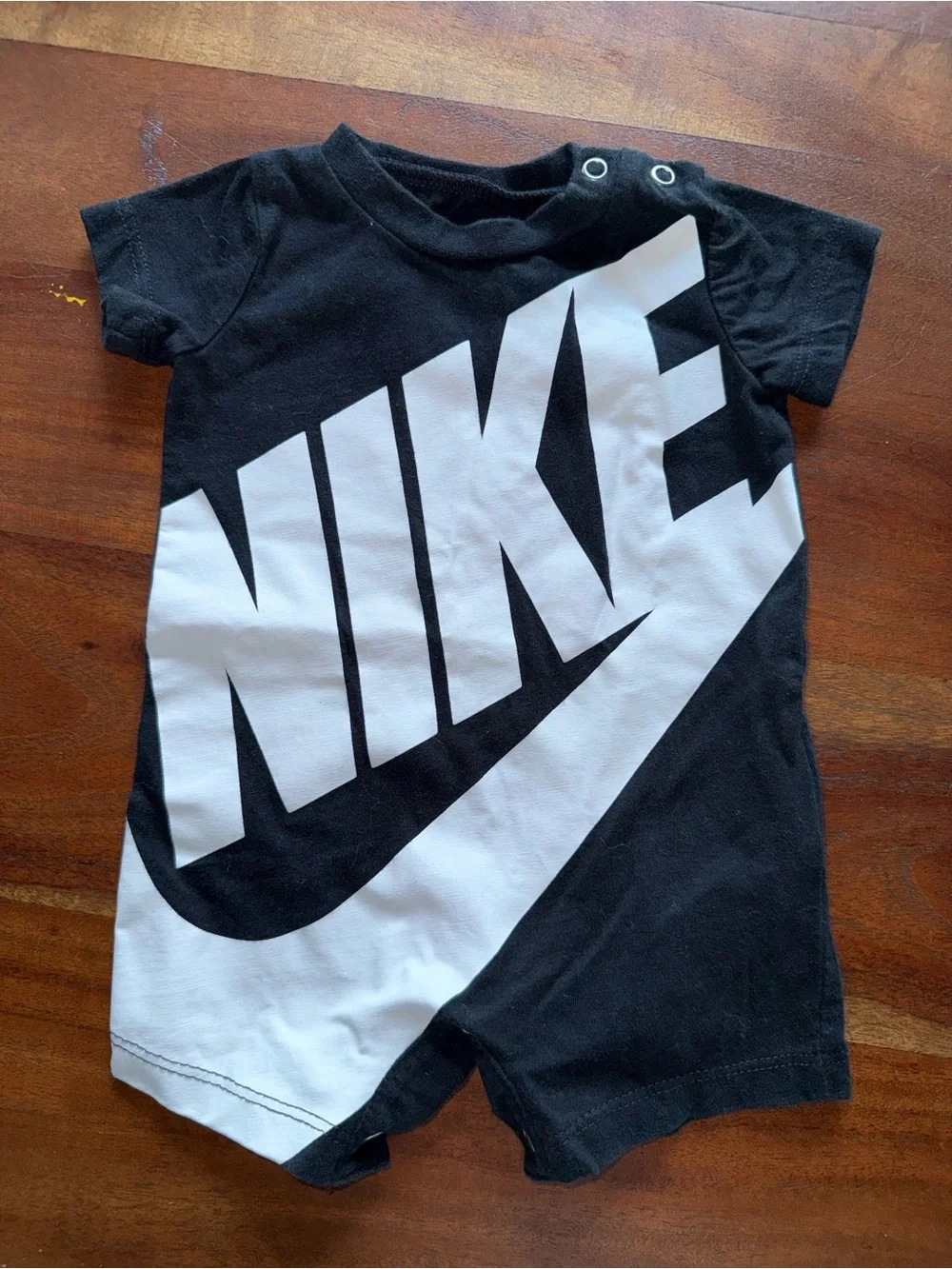 Nike‎ Black and White Logo Romper